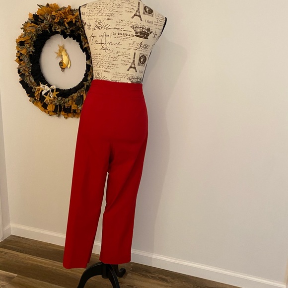 Chico’s “So Slimming” red crop pant Chico’s size 2 - Picture 5 of 11